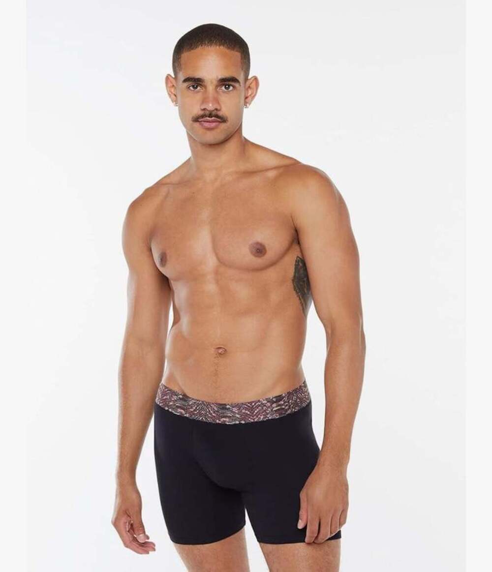 Savage X Fenty Men's Savage X Boxer Briefs Caviar